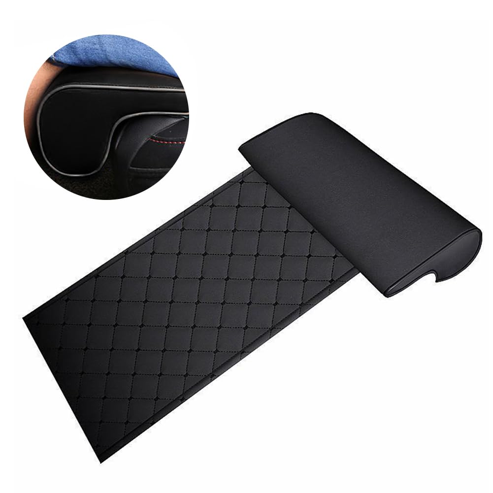 Estensore per seggiolino auto, 55,9 x 38,1 cm, cuscino con supporto per gambe, in pelle, accessori per auto per autobus e treni