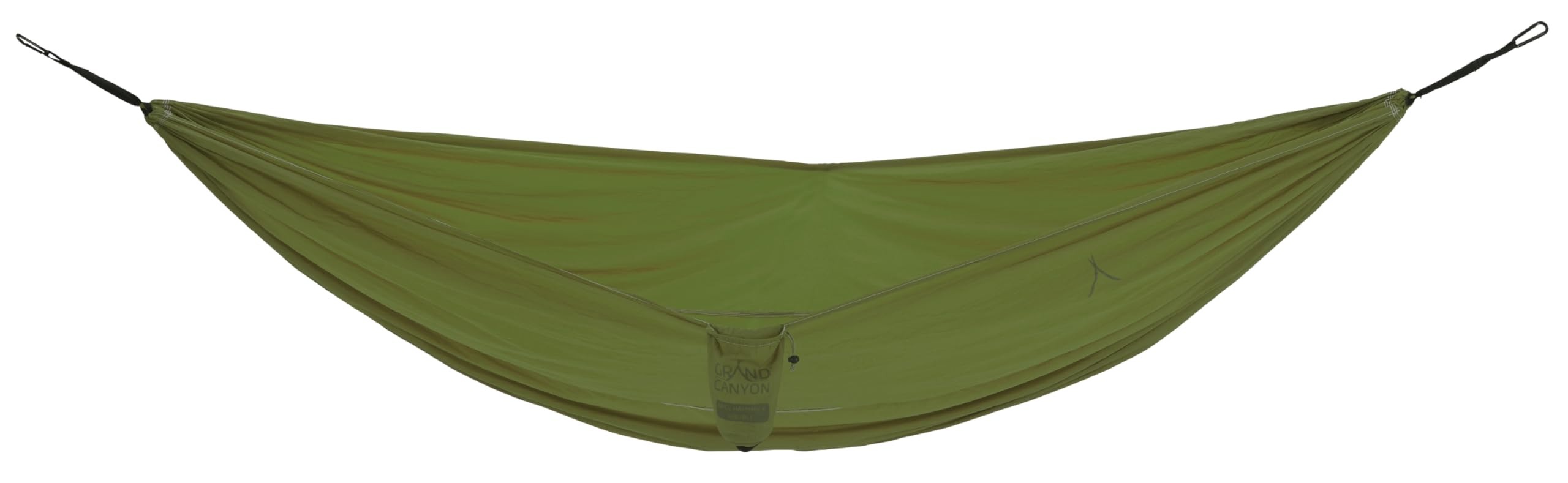 GRAND CANYON Bass Hammock Double – Hamac 2 Personnes – 180 kg – 320 x 230 cm – 890 g – Karabiner Gurte Inklusive