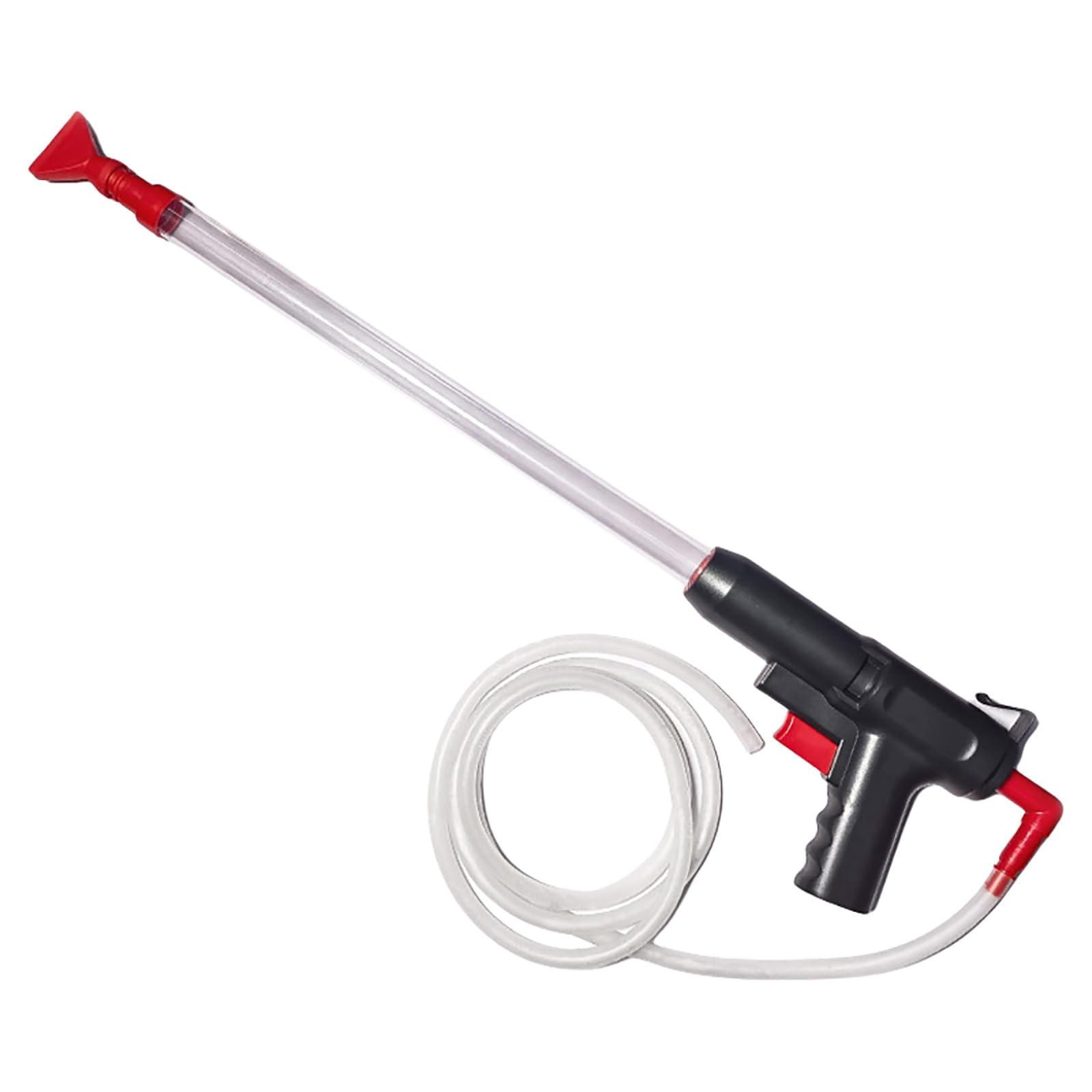 Manguera De Sifón Manual, Limpiador De Peceras De Nivel De Agua Ultrabajo con Abrazadera Controladora De Manguera De Agua, Herramientas De Limpieza De Peceras