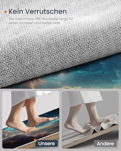 Tapis entrée intérieur antidérapant lavable pour stopper l'eau et la boue