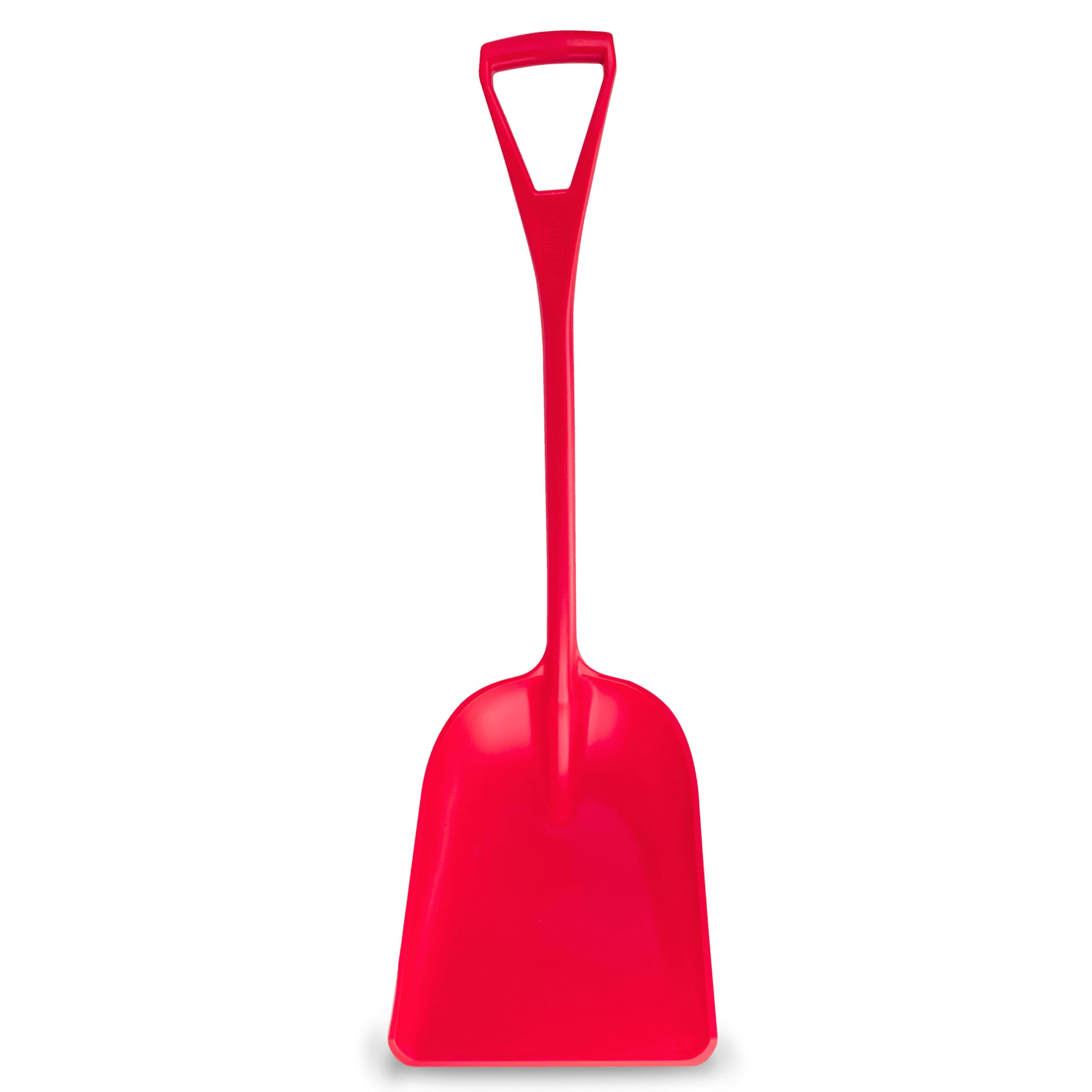 SPARTA 41077EC05 Plastic Sanitary Shovel, Food Safe Plastic Shovel For Commerical Kitchens, 14 Inches, Red