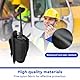 Nylon Radio Case, 2 Stück 6,3x3,5x12,5cm/2,5x1,3x5 Zoll MSC-20D Funkgerätetasche Universal Verstellbarer Breiter Schultergurt Walkie Talkie Halter Schutzhülle für GPS Telefon Zweiwege Funkgerät