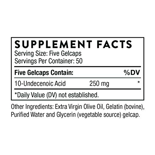 image for THORNE Undecylenic Acid (Formerly Formula SF722) - 250 mg of Undecylen