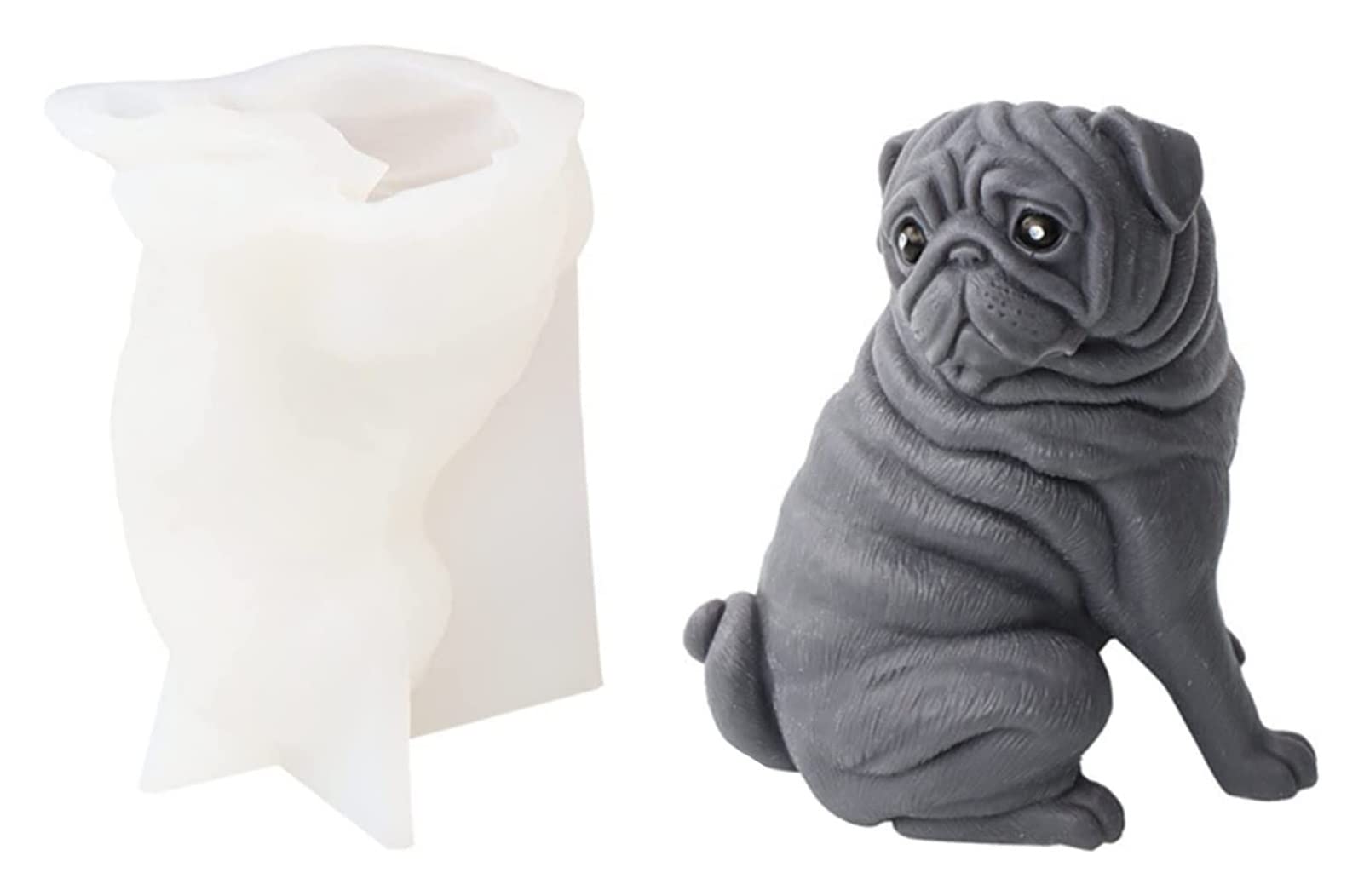 Dolfijn siliconen chocolademallen, 4 stuks walvis siliconen