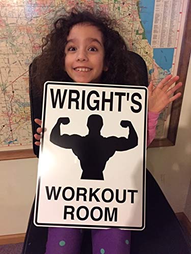 Workout Room Sign, Personalized For Your Home Gym, And Shipped Fast! #TOP1