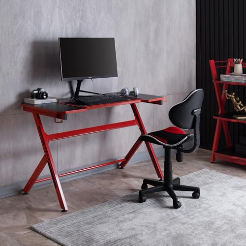 Luxury Gaming Desk with LED Lights