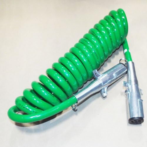 TRAILER POWER CABLE CORD - 15' - 4/12, 2/10 & 1/8 GAUGE - "GREEN" ABS ONLY