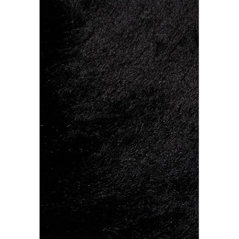 benuta Shaggy Whisper Negro, Alfombra de Pelo Largo para Dormitorio y salón Cover