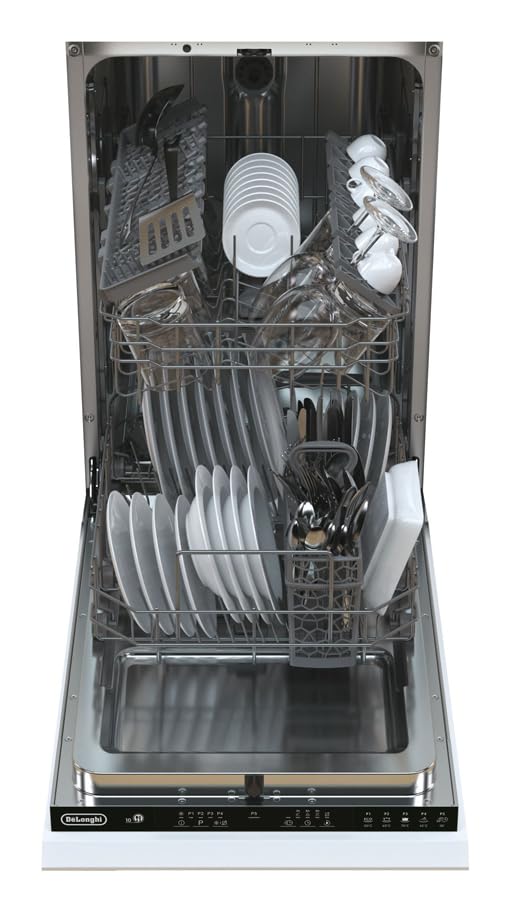 L45P52E - Lavastoviglie Slim (45 cm), 10 Coperti, Scomparsa Totale, Classe energetica F