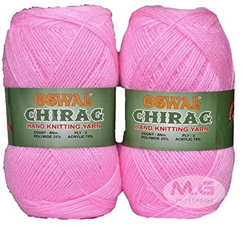Image of M.G Enterprise Rosemary RedSoft Crochet Thread 300 Wool Yarn for Hand Knitting & Art Craft