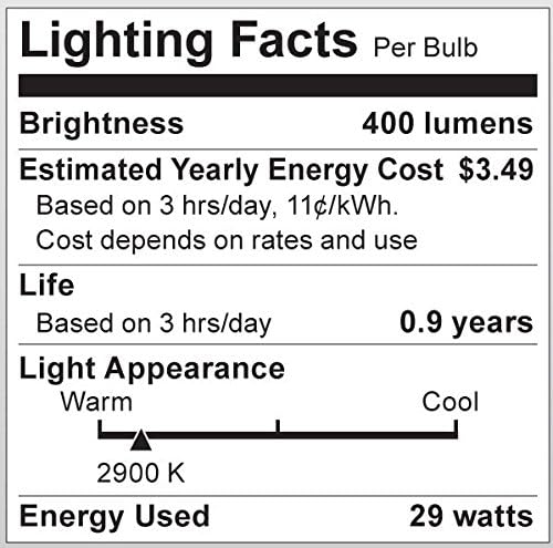 Lighting Facts for Satco S2401 Bulb