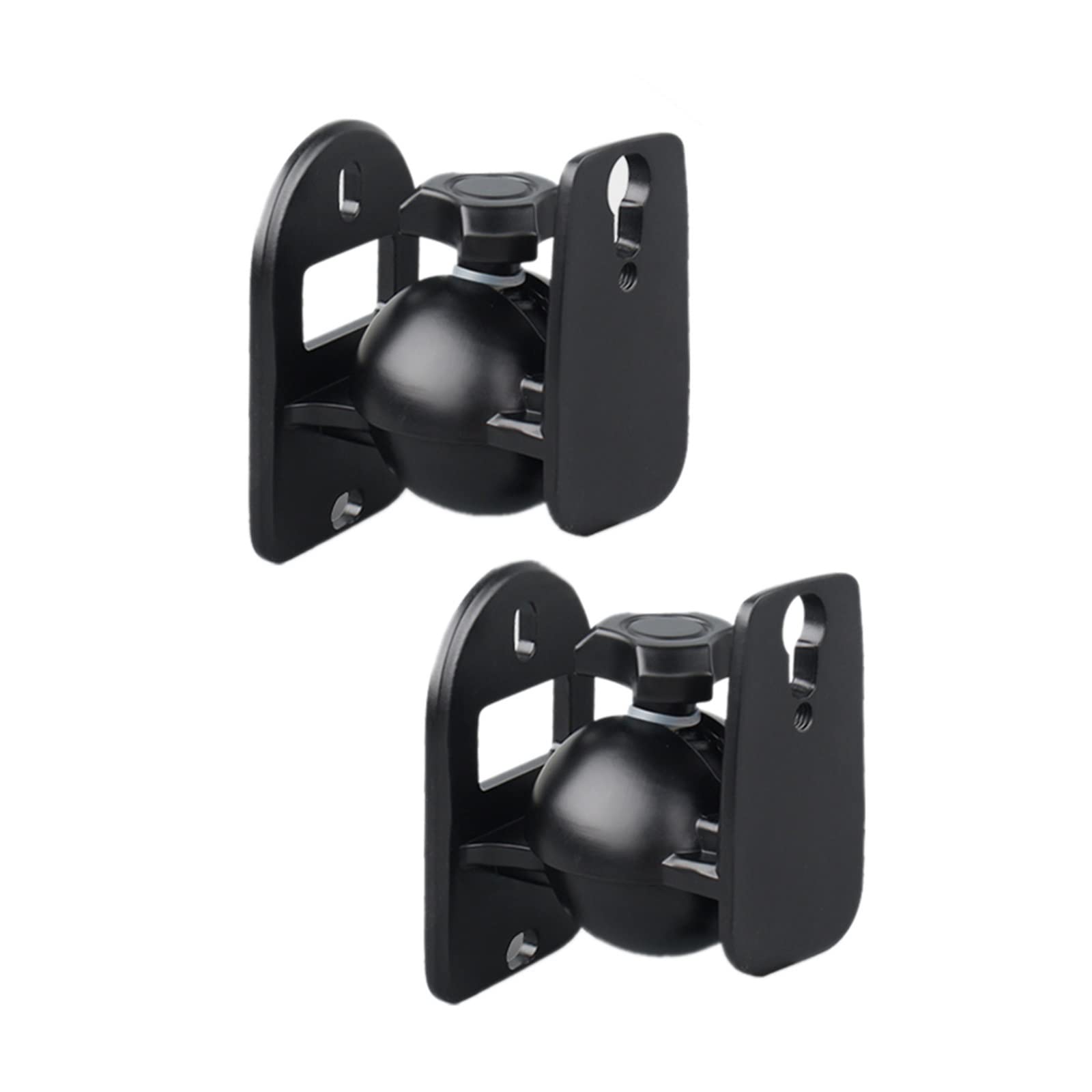 Soporte de Pared de Altavoz Soporte de Audio Soporte de Pared de Sonido Envolvente Soporte de Altavoz pequeño Giratorio Universal 1 par