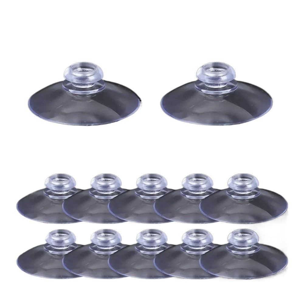 Gentryroo 3Cm Clear Silicone Suction Cup Punch Free Transparent Wall Hanging Base