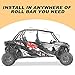 ROMASO UTV Roll Bar Grab Handles for Polaris RZR Can Am,UTV Grab Handles fit 1.75