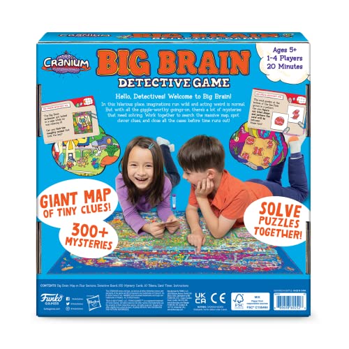 Funko Games Cranium Big Brain Game, Light Strategy Board Game For Children & Adults (Ages 10+), 2-4 Players - Image 2
