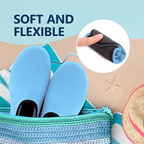 Image of JACKSHIBO Water Shoes for Women Men Quick-Dry Swim Shoes Beach Water Socks