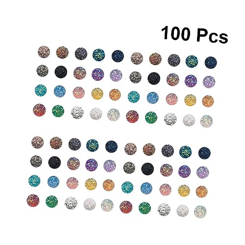 Strass ronds résine plat dos multicolores accessoires bijoux création diy loisirs