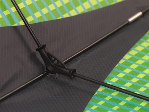Prism Kites Vertex Diamond – Classic Single-Line Kite – Easy to Assemble – Tail and Spare Parts Included – Aurora