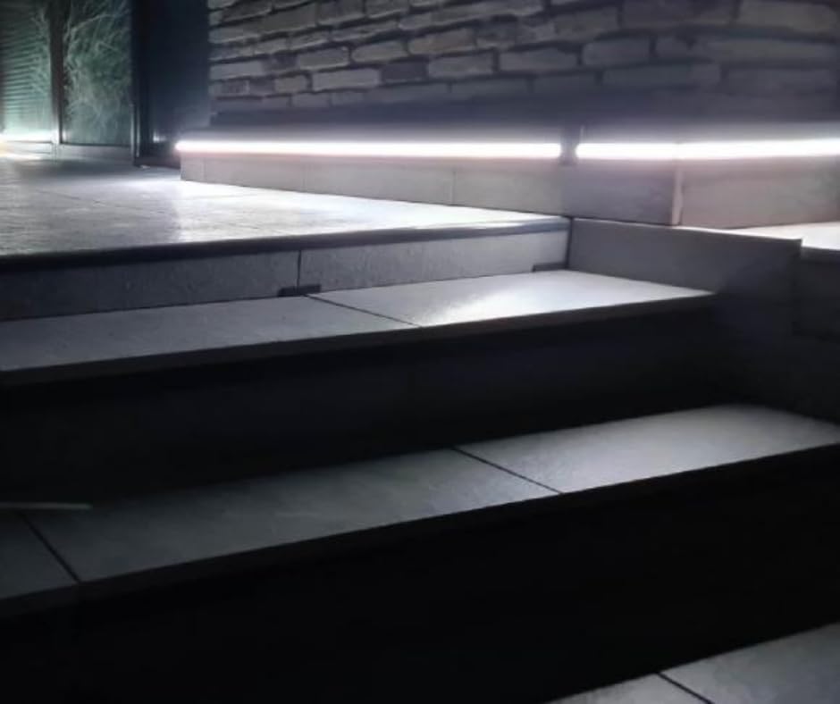 Renoplast® SW Perfil de Escalón de Aluminio para Suelos Ventilados | 200cm Grafito | Perfil de borde de escalón | Perfil de ángulo de escalera | Perfil de ángulo combinado de baldosas