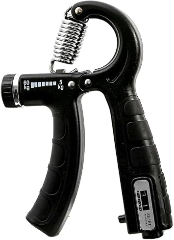 Counting Grip Trainer Forearm Strength Trainer Hand Grip Trainer Set - 5 Piece Set Adjustable Resistance
