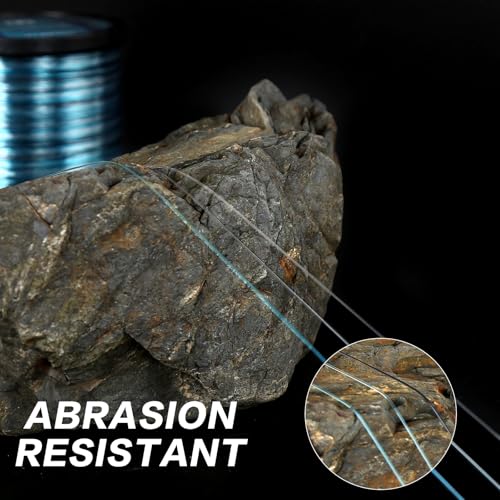 ROCRETA UANTA Monofilament Fishing Line - Superior Strength - Mono Fishing Line 3-100LB,Ultimate Fishing Line Leader Materials - 2025 New Fishing Line Unique Camo Design