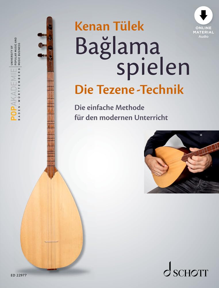 Livre Baglama Spielen Band 2 pour surmonter les blocages de la technique Tezene