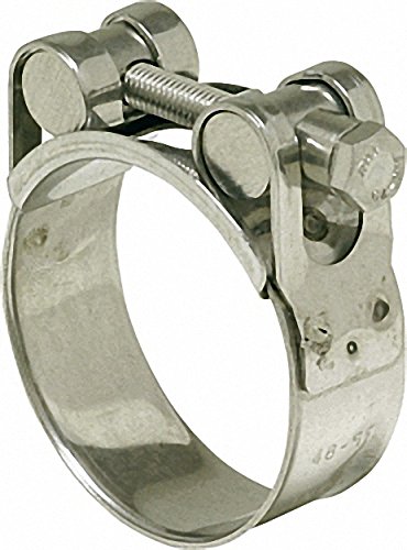 Preisvergleich Produktbild Gelenkbolzenschellen Edelstahl V4a - W5 Bandbreite 20mm-Dm 40-43mm