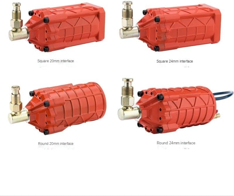 Industrial Grade Pneumatic Jack Lift, High Power Air Hydraulic Jack Booster Pump(Round 24MM)