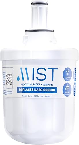 Miniatura 9 de MIST DA29-00003G Filtro de agua de repuesto para Samsung, filtro de agua para refrigerador compatible con Aqua-Pure Plus, RSG257AARS, DA29-00003F,
