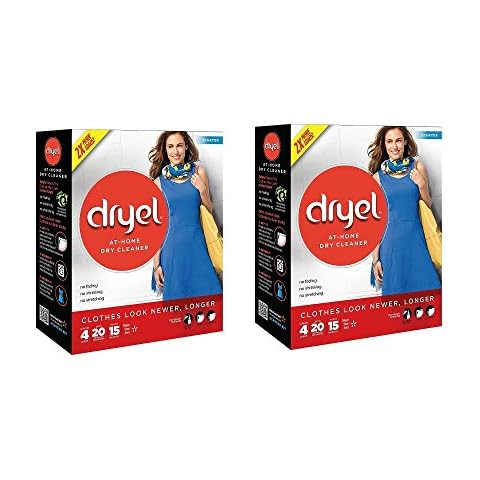 Dryel At-Home Dry Cleaner Starter Kit 4 Loads (2-Pack) Cover