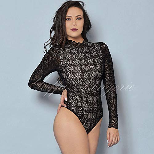 Body Alicia com Forro (G, PRETO)