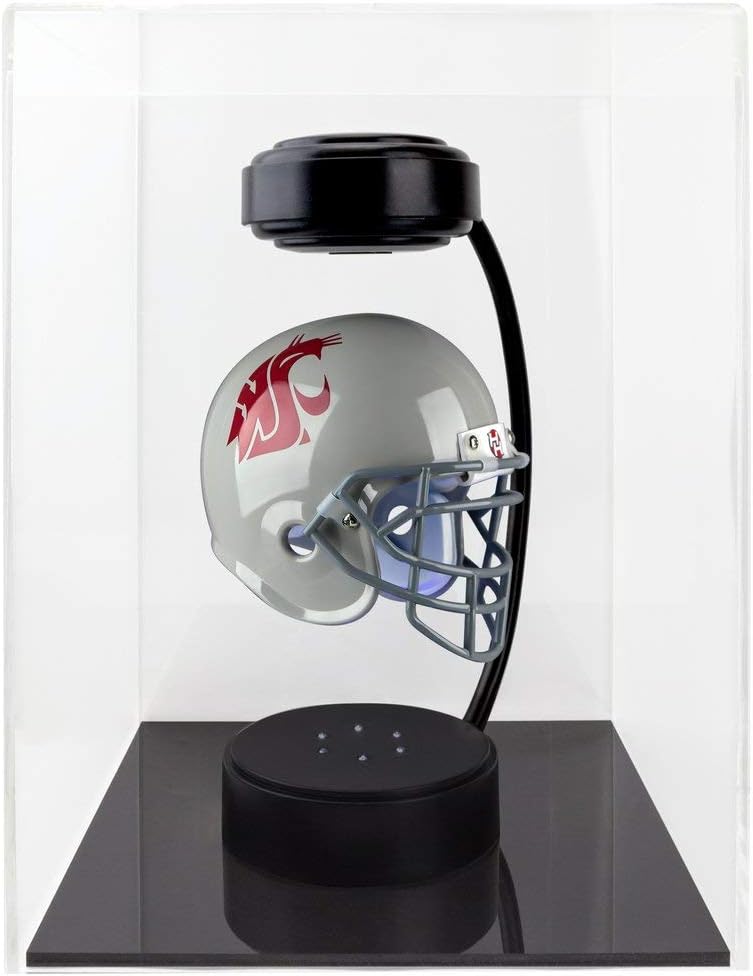 Rutgers Scarlet Knights NCAA Hover Helmet - Collectible Levitating Football Helmet with Electromagnetic Stand : Everything Else