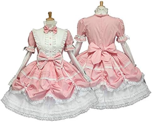 Amazon Co Jp Lily S Market メイド服 ピンク ロリータ風 ゴスロリ コスプレ 衣装 桃色 ゴシック ロリータ M サイズ ホビー Amazon Co Jp Lily S Market メイド服 ピンク ロリータ風 ゴスロリ コスプレ 衣装 桃色 ゴシック ロリータ M サイズ ホビー