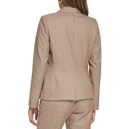 Tommy Hilfiger Men's One-button Plaid Blazer2