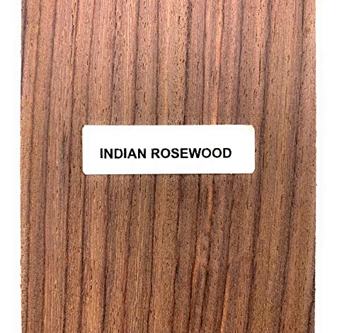 Natural Wood Guitar Bindings Strips for Luthier Tonewood Supplies - 12 Pack (Rosewood)
