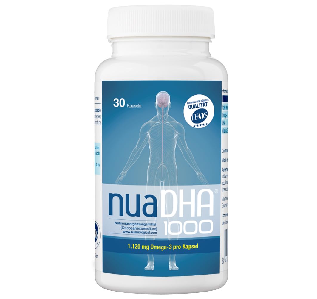 NUA BIOLOGICAL DHA NUA 1000 30CAP