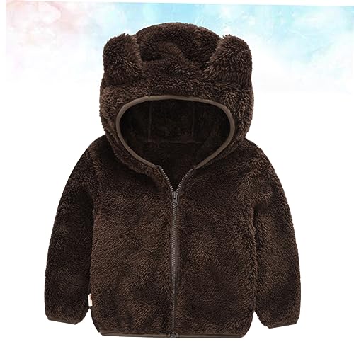 BESTYASH Fur Hooded Coat Fur Coat Hoodie for Hoodies Faux Fur Coat Cartoon Hoodies Cute Fur Hoodies Plush4