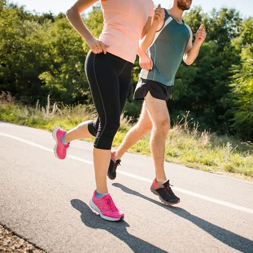 Image of Ankle Socks for Women and Men Heel Tab Athletic Socks Running Athletic Low Cut Tab Socks Sports No Show Sock 6 Pairs