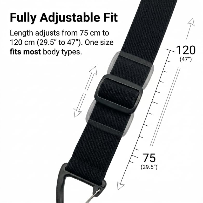Bretelles Homme Larges 3,8 cm avec Mousquetons Triangulaires Robustes, Bretelle Élastique Réglable en Y pour Pantalon Costume Mariage Fête Travai