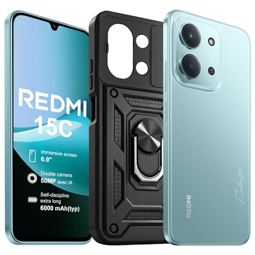 XIAOMI Redmi 15C Smartphone 4GB RAM + 128GB Almacenamiento Pantalla de 6.9
