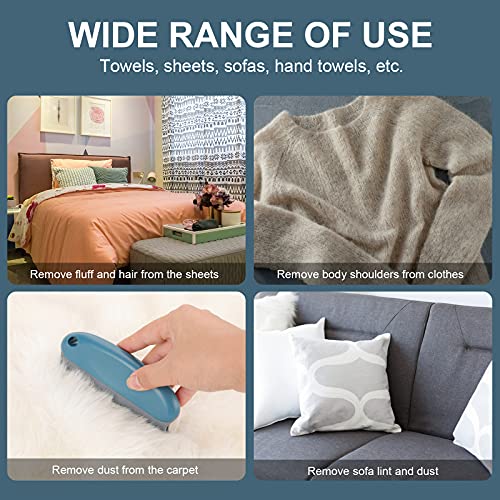 Molain Tierhaarentfernerbürste, Hundehaarentferner für Teppich, Kleidung, Möbel, Sofa, Autos, Katzenhaarentfernerkamm, Gummibürste für Tierhaare, Hundehaarentfernungsprodukte