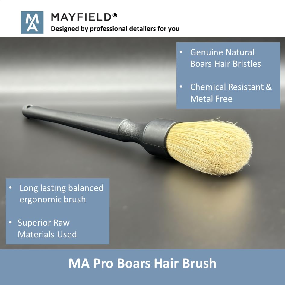 Car Cleaner and Degreaser Kit – Citrus Degreaser, Boars Brush, Synthetic Brush, Edgeless Microfibres, Bugs, Insects, Road Grime, Effective, Safe to Use, Professional - Image 6