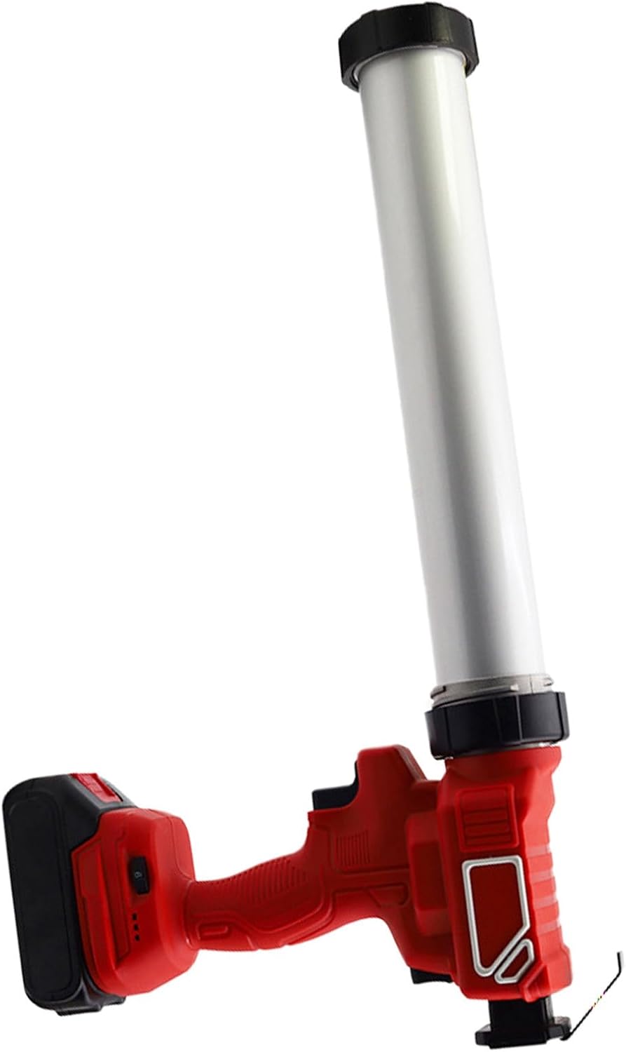 Cordless 6-Speed Caulking Electric 800N Battery Powered Adhesive for DIY Home Repair and Craft Projects