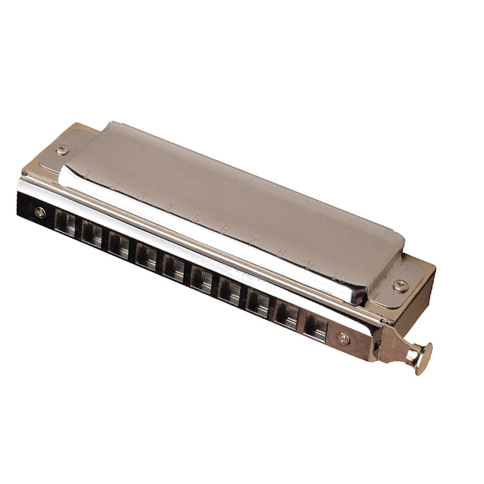 Diatonische Mundharmonikas Chromatische Mundharmonika in C Tonart professionelles und tragbares Instrument für Anfänger