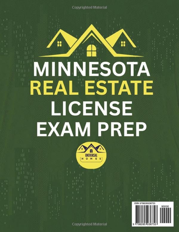 Minnesota Real Estate License Exam Prep 2025/2026: The Complete And Easy To Follow Licensing Study Guide With Realistic Practice Test Questions / ... First Try (Real Estate Exam prep collection) - Image 2