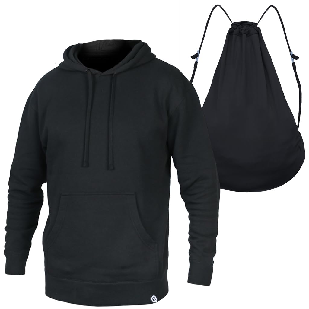 Quikflip 2-in-1 Reversible Backpack Hoodie (As Seen on SHARK TANK) Kimura Pullover Hoodie