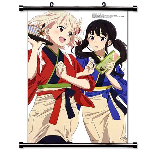 Lycoris Recoil Anime Fabric Wall Scroll Poster (32 x 46) Inches [A] Lycoris Recoil- 4(L)