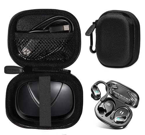 Étui pour écouteurs sans fil Ltinist BX27 noir avec Bluetooth 5.4 étanche IP7