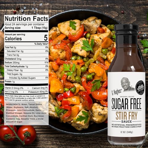 image for G Hughes Sugar Free Stir Fry Sauces Variety Pack - Stir Fry Sauces and