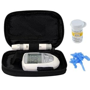 Cholesterol Test Meter Total Cholesterol Meter Cholesterol Analyzer Test Kit + 10pcs Strips